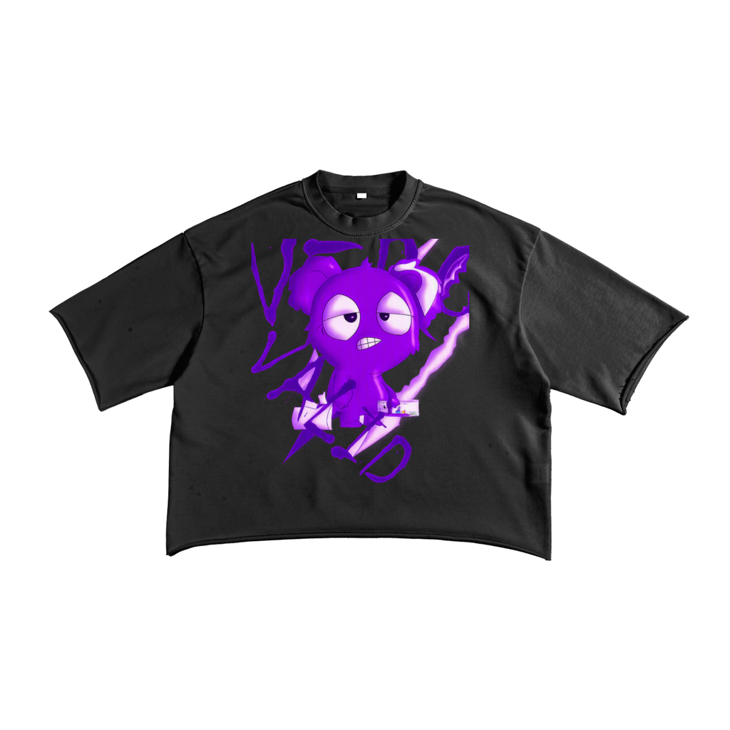 French Terry Raw Edge T-Shirt