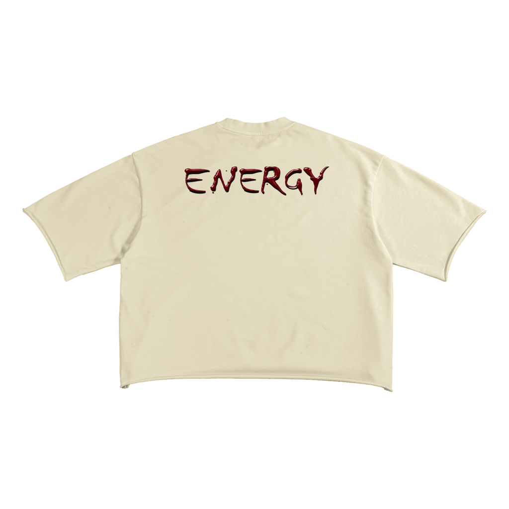 French Terry Raw Edge T-Shirt