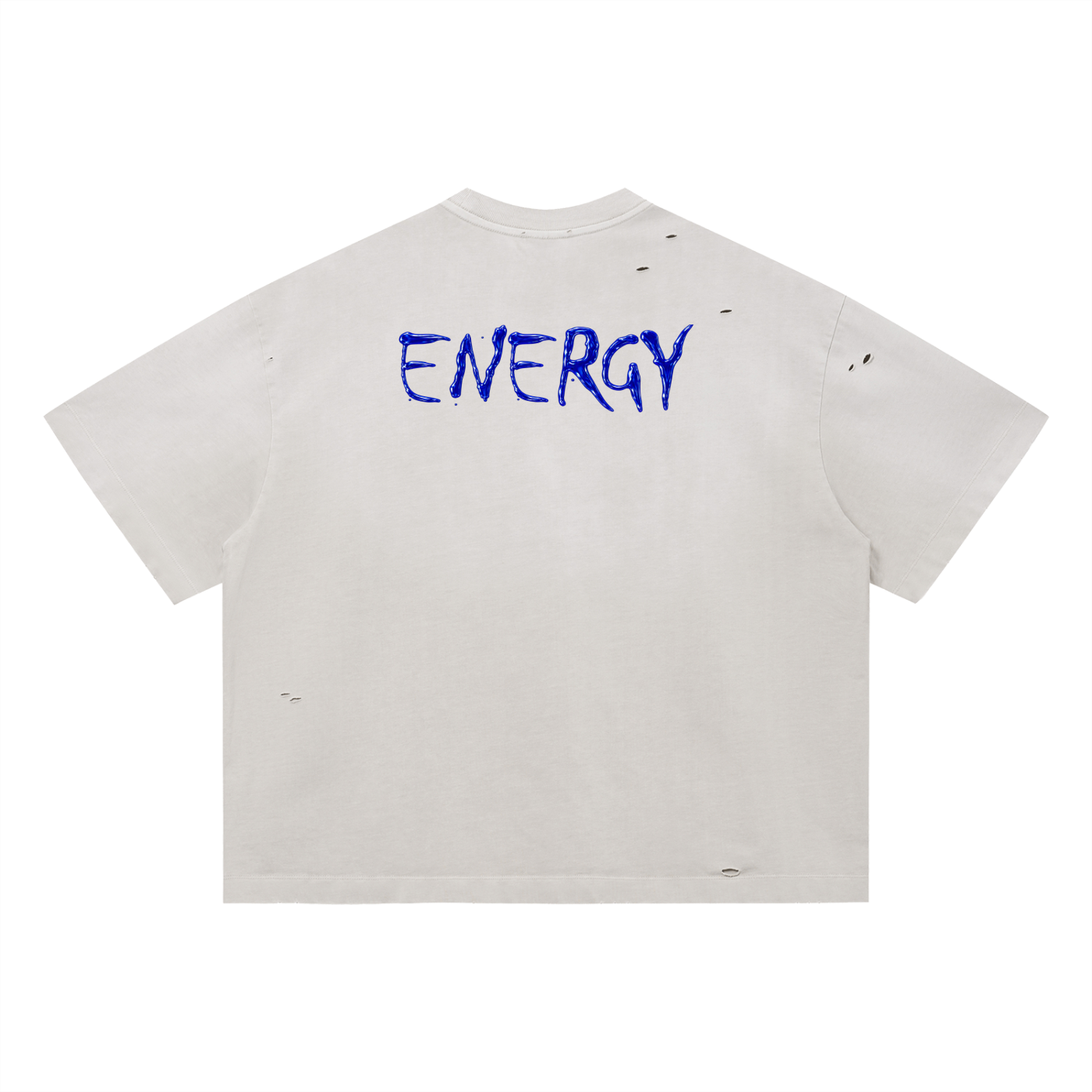 Loopy Lavi Vintage Washed Distressed Boxy Oversized T-Shirt