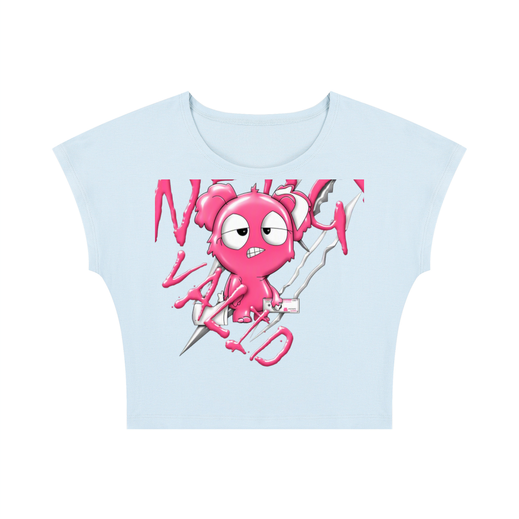 Loopy Lavi Women's Slim Crop T-Shirt