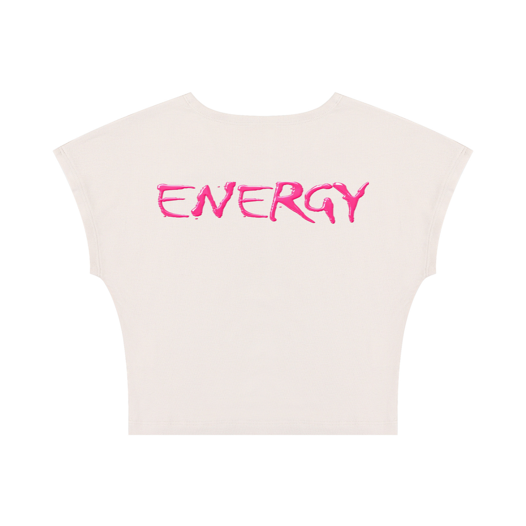 Loopy Lavi Women's Slim Crop T-Shirt