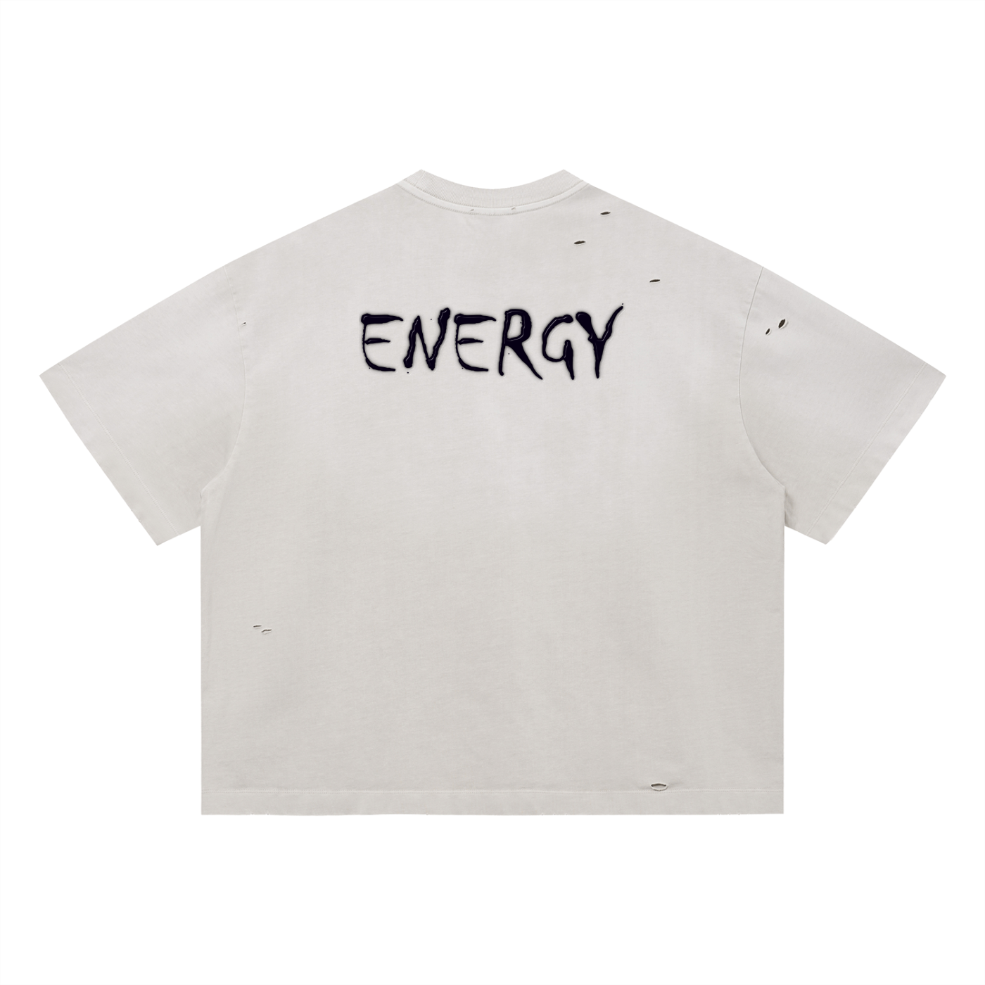 Loopy Lavi Vintage Washed Distressed Boxy Oversized T-Shirt