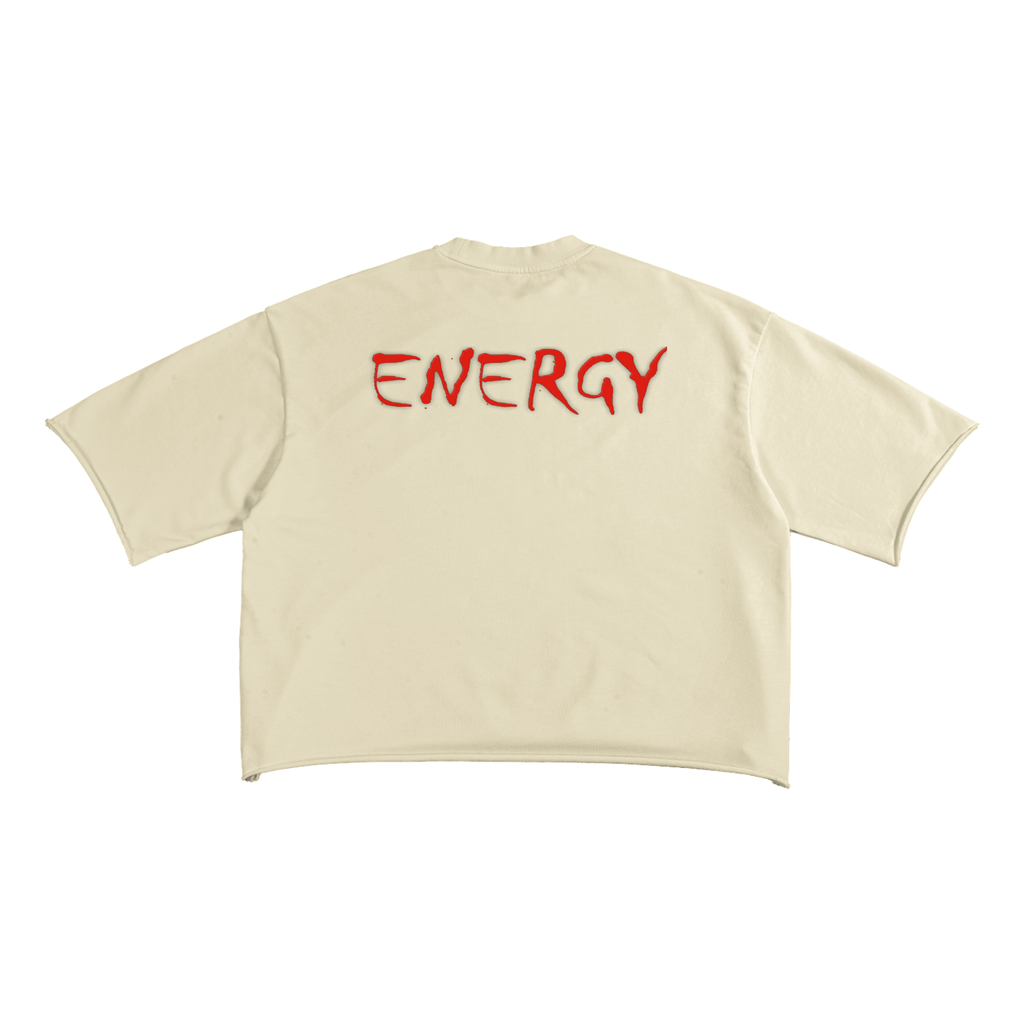 French Terry Raw Edge T-Shirt