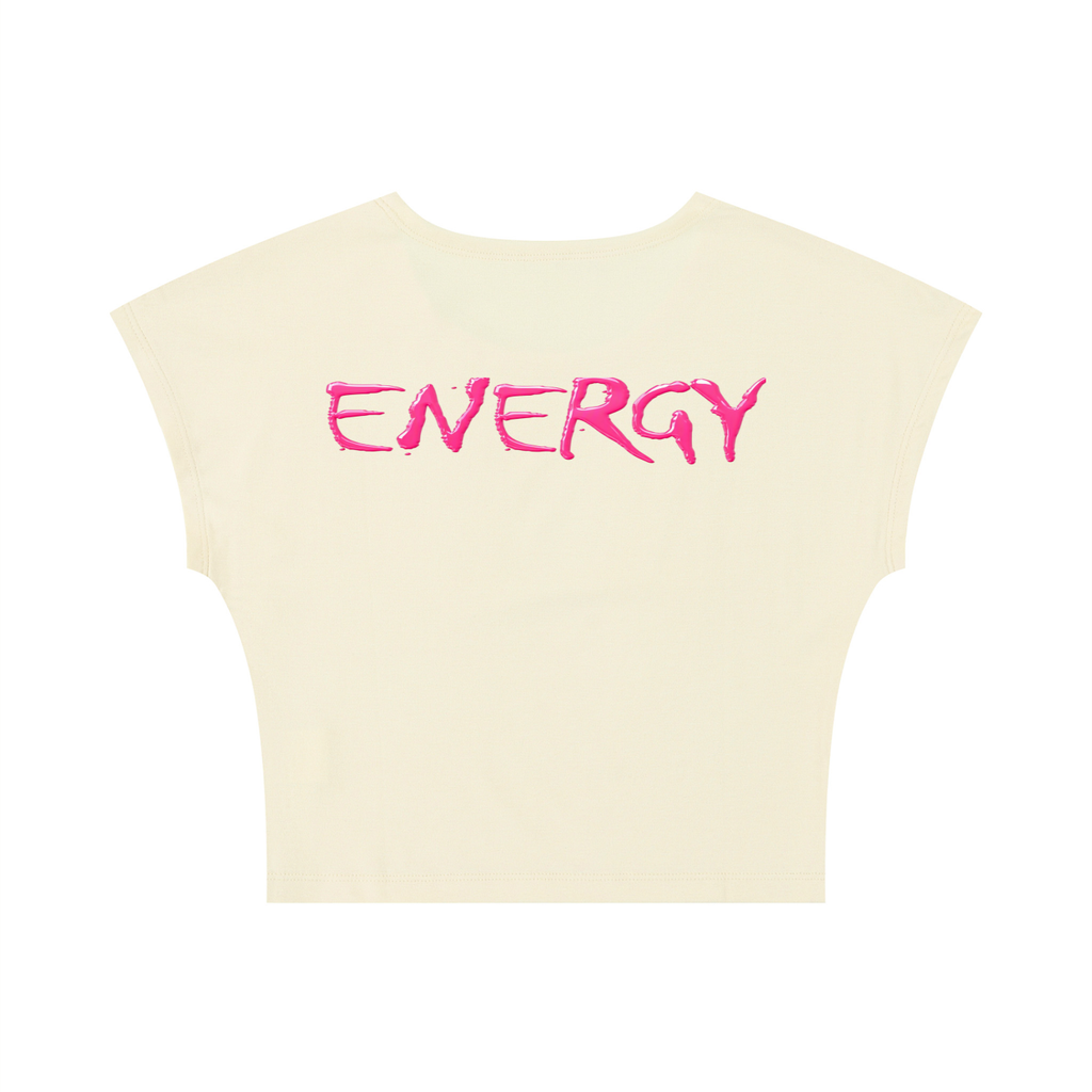 Loopy Lavi Women's Slim Crop T-Shirt