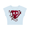Loopy Lavi Women's Slim Crop T-Shirt
