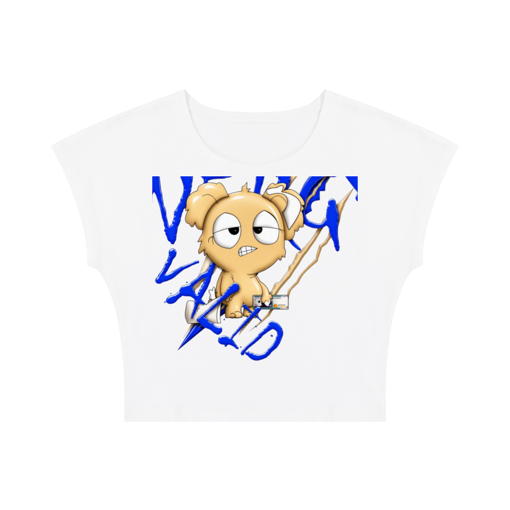 Loopy Lavi Women's Slim Crop T-Shirt