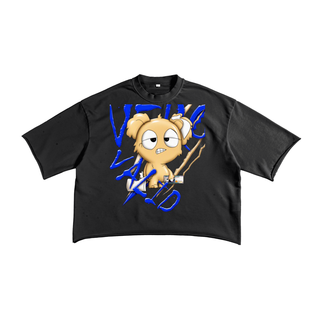 French Terry Raw Edge T-Shirt