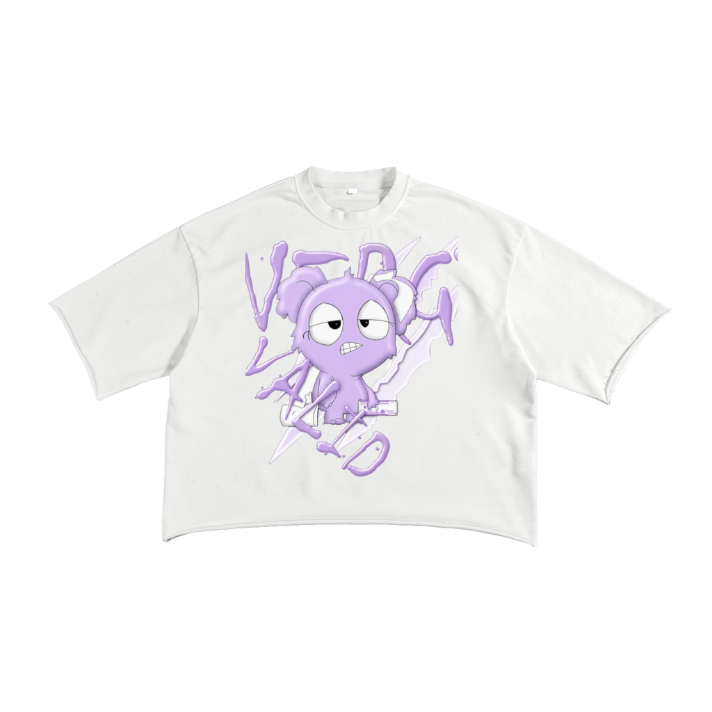 French Terry Raw Edge T-Shirt