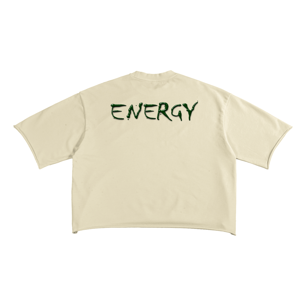 French Terry Raw Edge T-Shirt