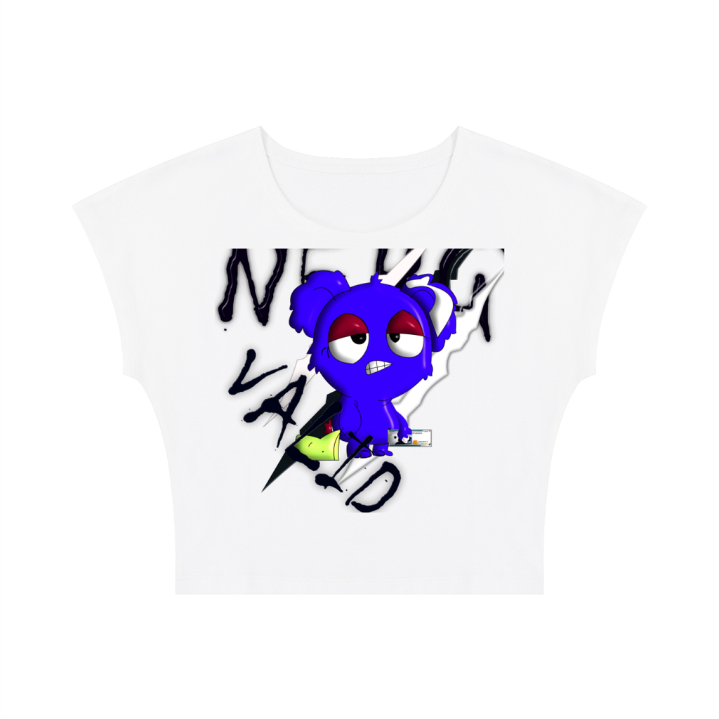 Loopylavi’s Women's Slim Crop T-Shirt
