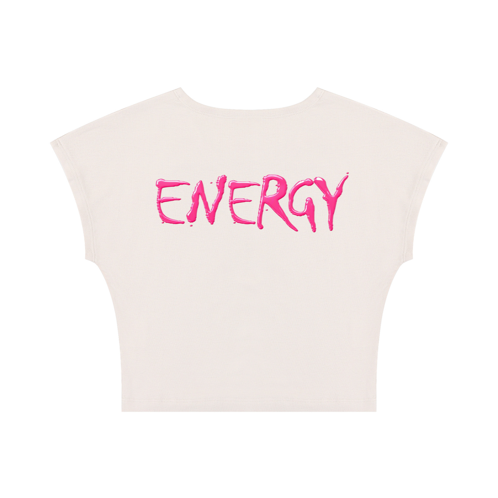 Loopy Lavi Women's Slim Crop T-Shirt