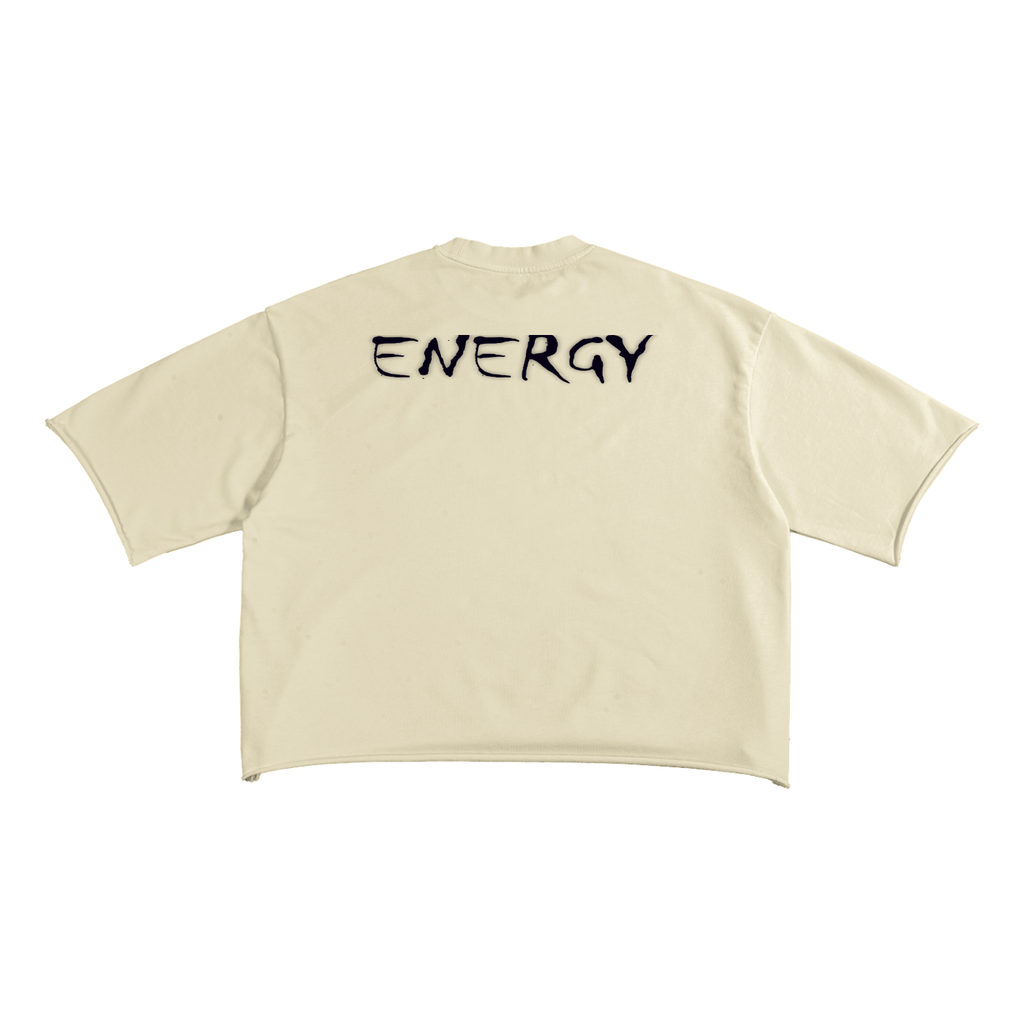 French Terry Raw Edge T-Shirt