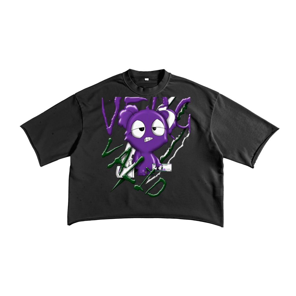 French Terry Raw Edge T-Shirt
