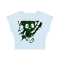 Loopymlavi Women's Slim Crop T-Shirt