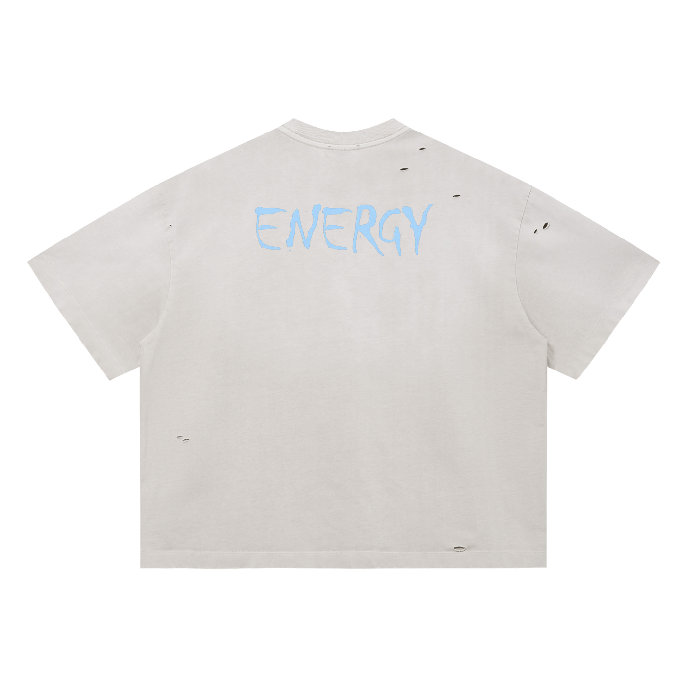 Loopy Lavi Vintage Washed Distressed Boxy Oversized T-Shirt