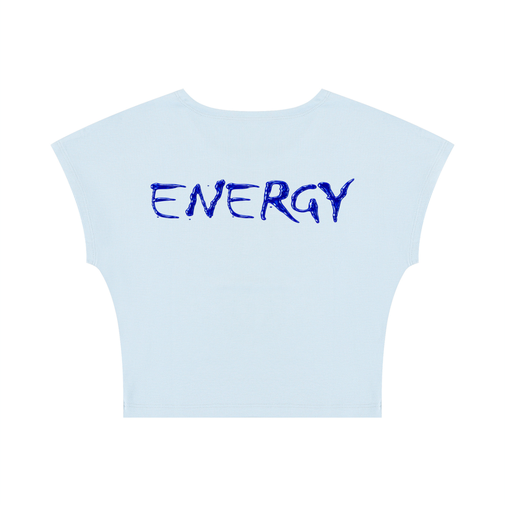 Loopy Lavi Women's Slim Crop T-Shirt