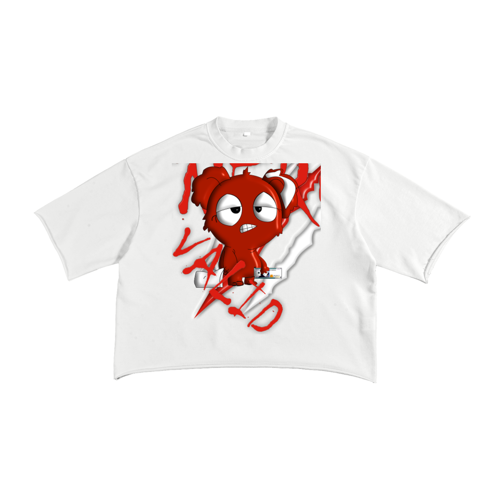 French Terry Raw Edge T-Shirt