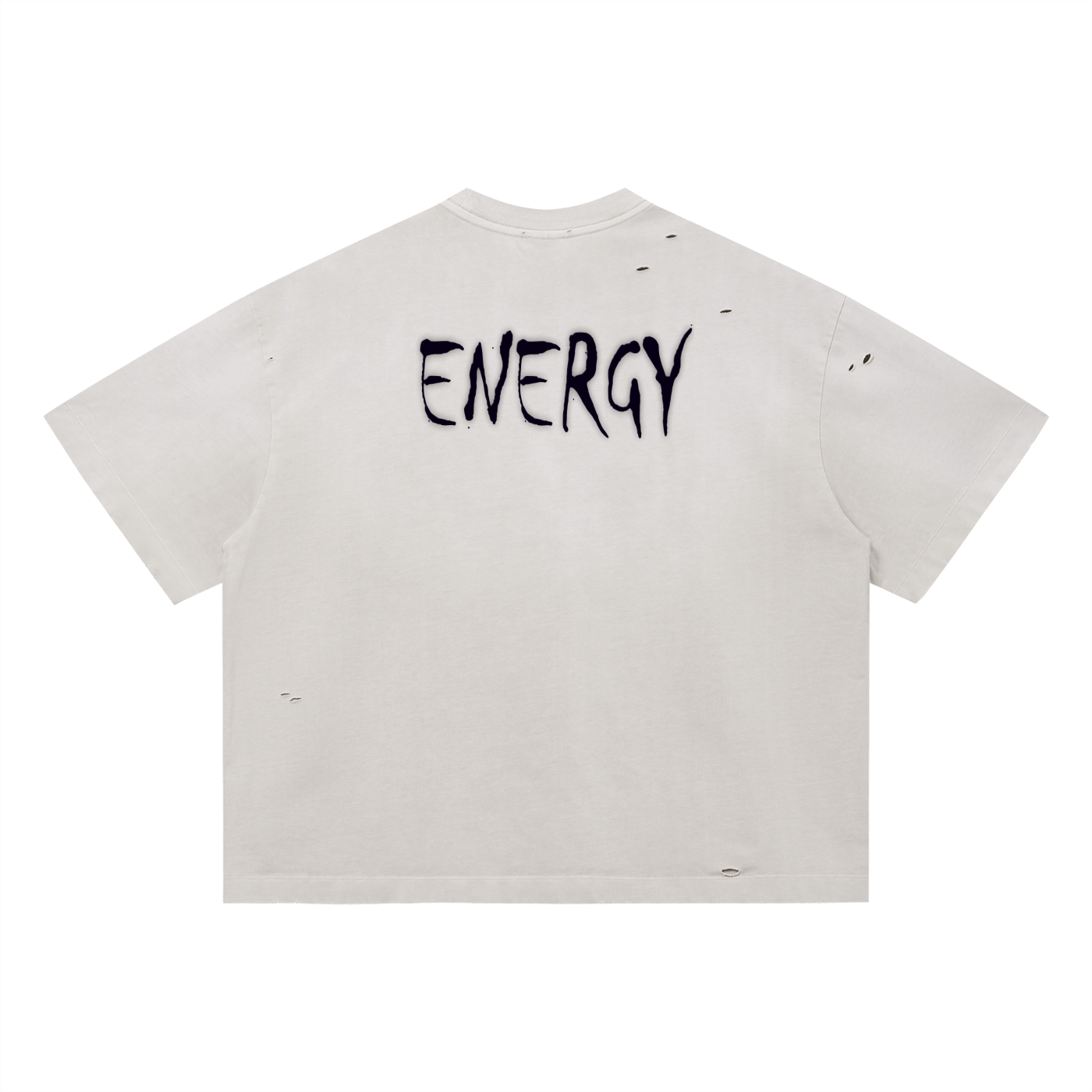 Loopy Lavi Vintage Washed Distressed Boxy Oversized T-Shirt