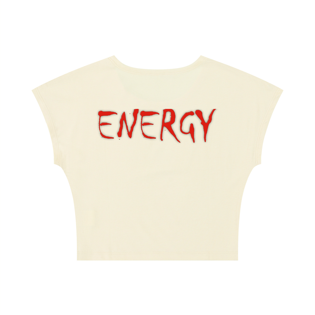 Loopy Lavi Women's Slim Crop T-Shirt