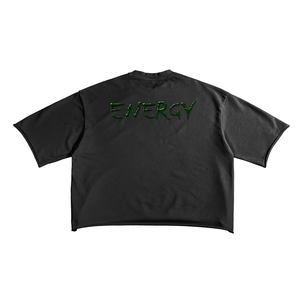 French Terry Raw Edge T-Shirt