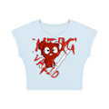 Loopy Lavi Women's Slim Crop T-Shirt