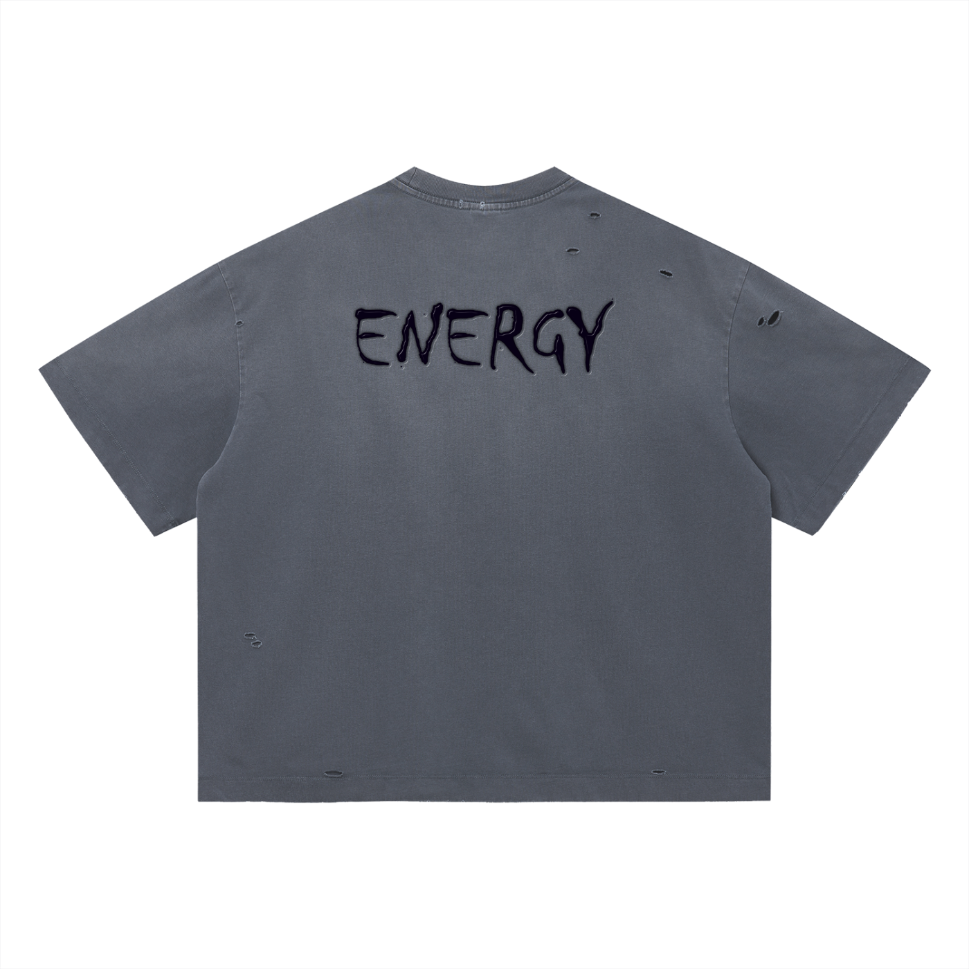 Loopy Lavi Vintage Washed Distressed Boxy Oversized T-Shirt