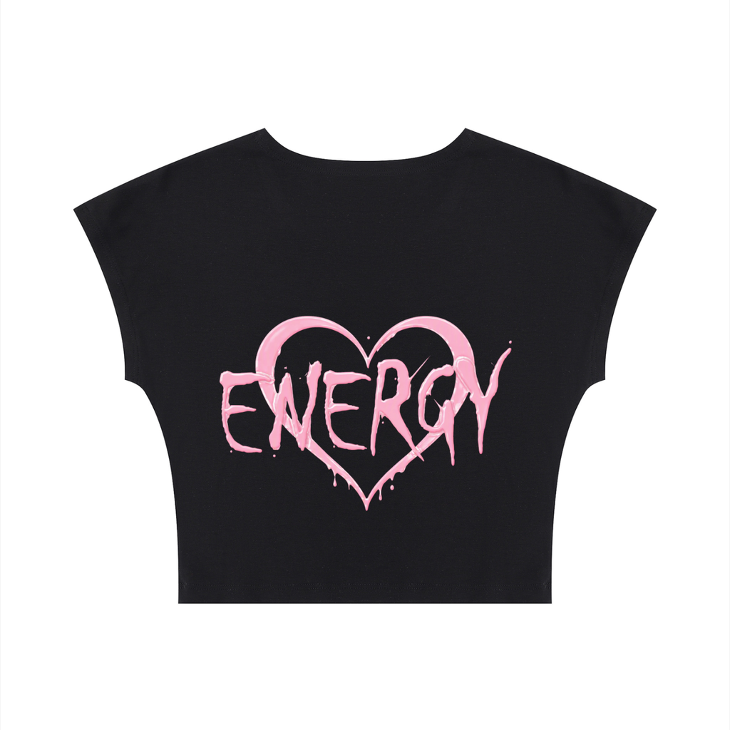 Loopy Lavi Women's Slim Crop T-Shirt