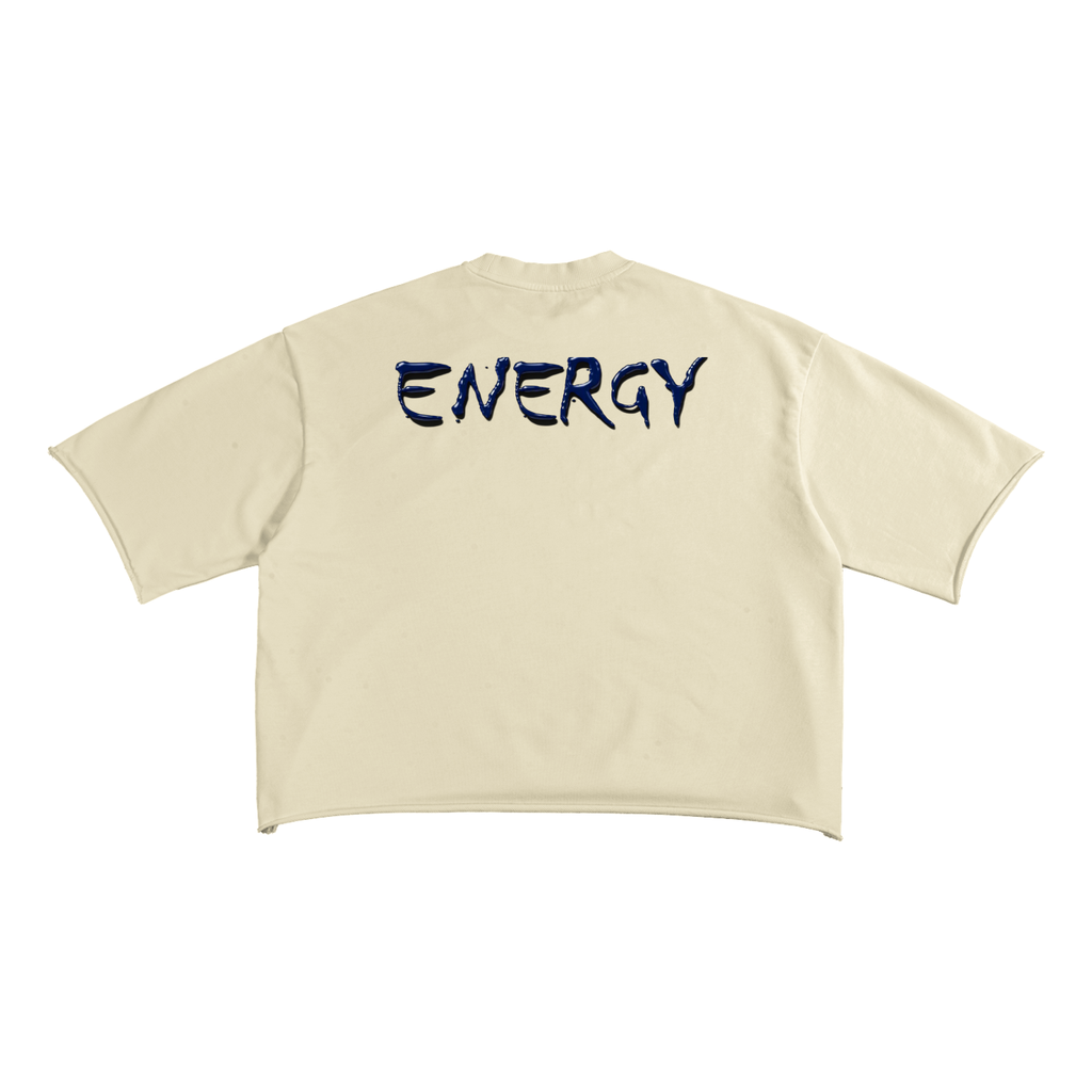 French Terry Raw Edge T-Shirt
