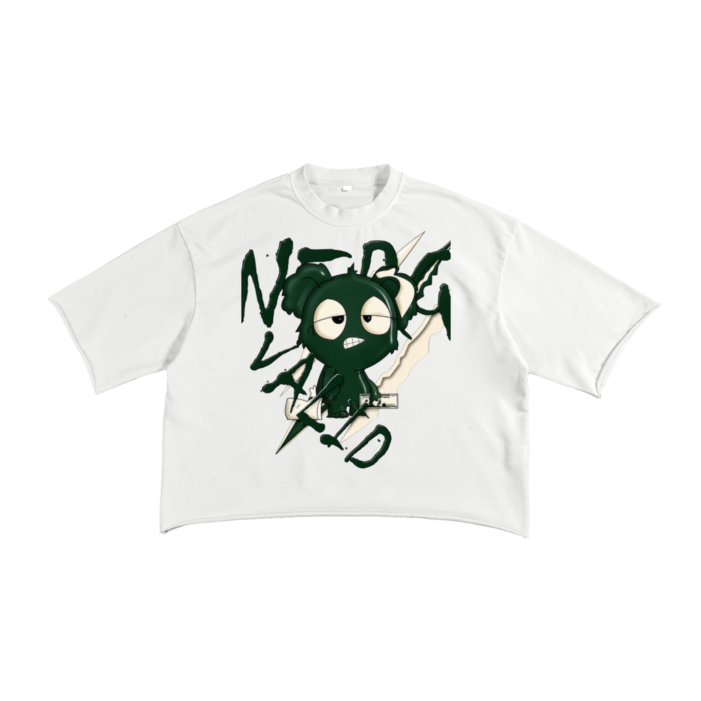 French Terry Raw Edge T-Shirt