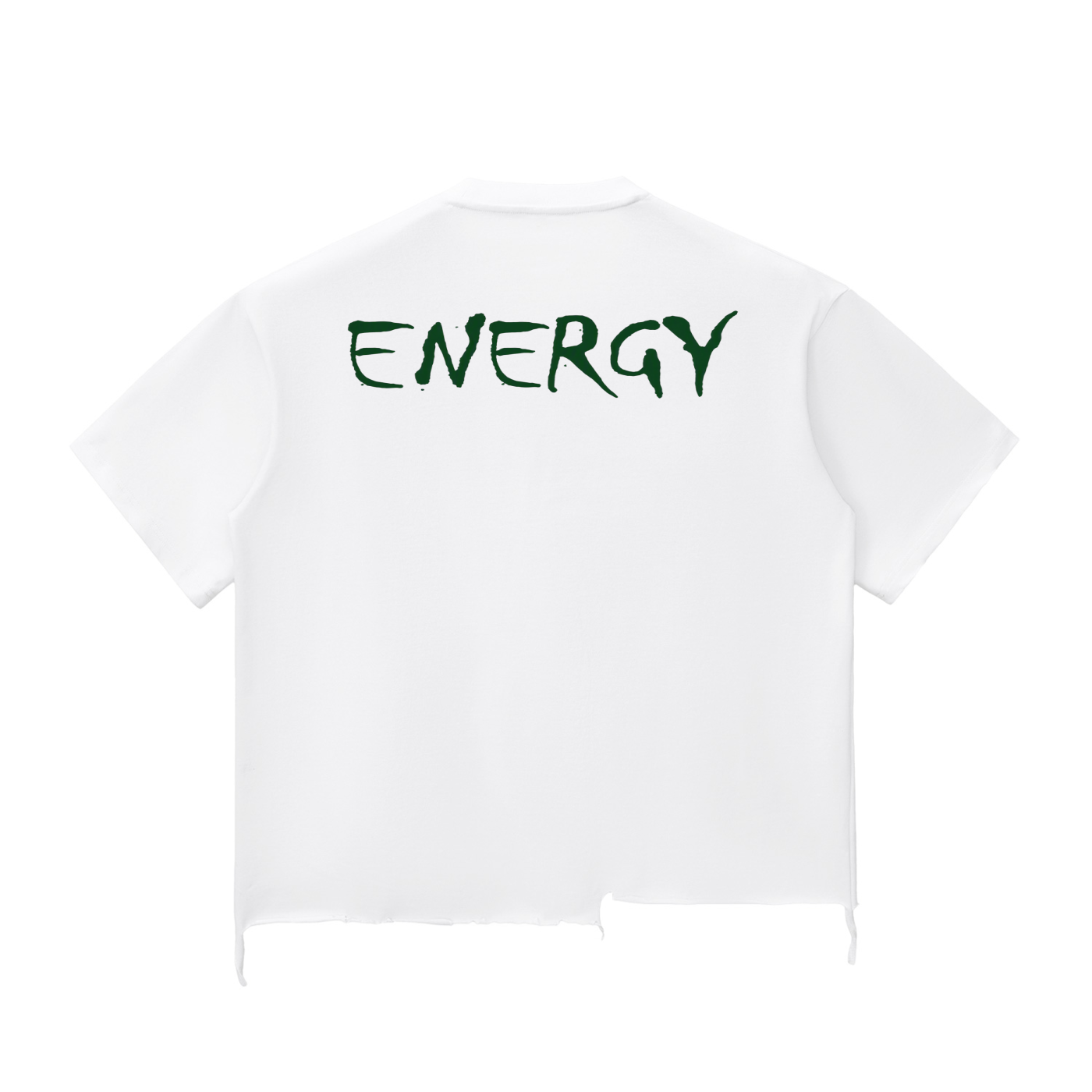 Loopy Lavi Snow Wash Raw-Hem Boxy T-shirt