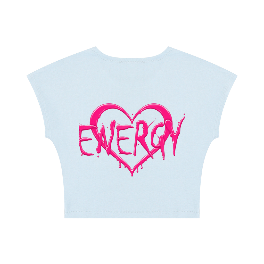 Loopy Lavi Women's Slim Crop T-Shirt