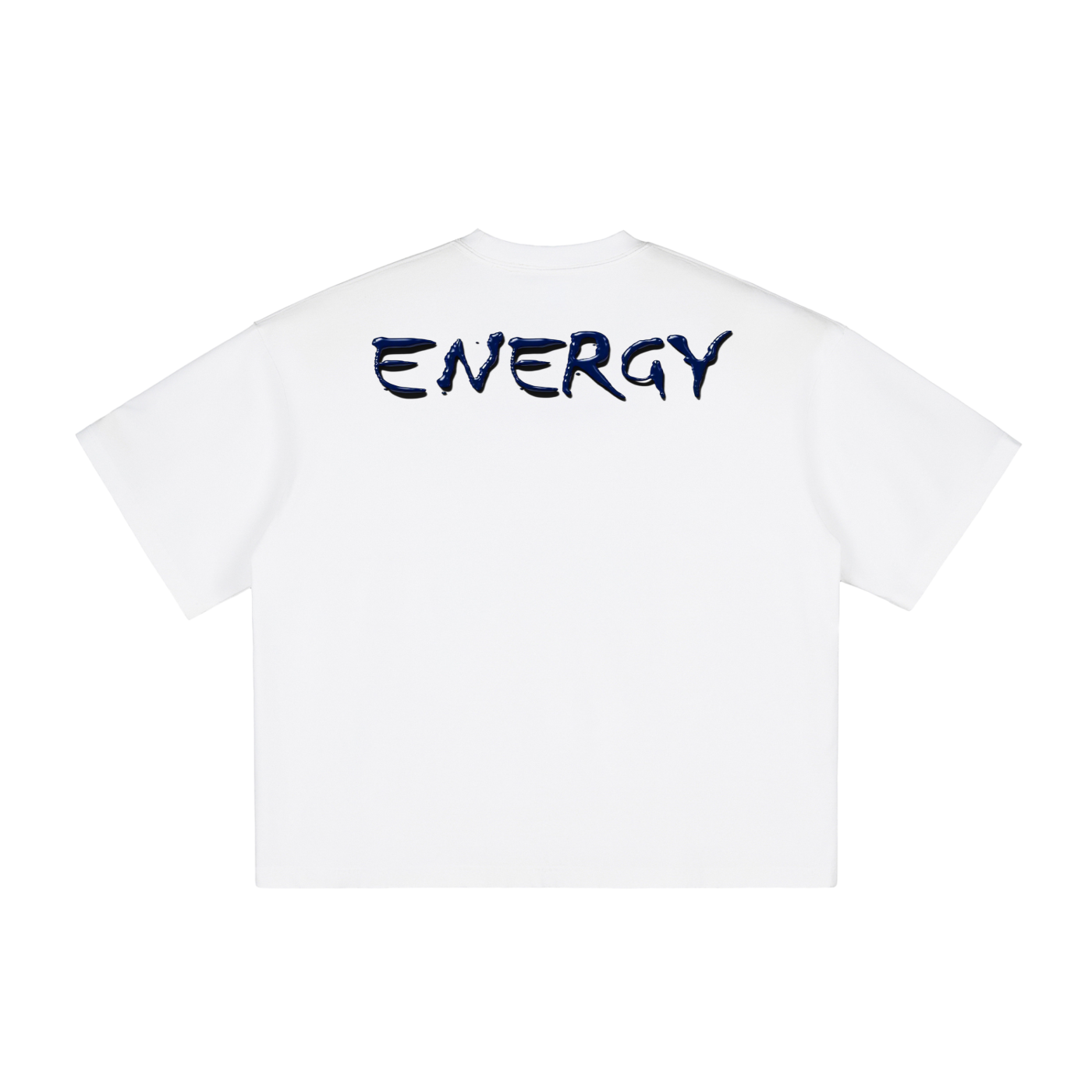 Navy “collection” Vintage Washed Boxy T-Shirt