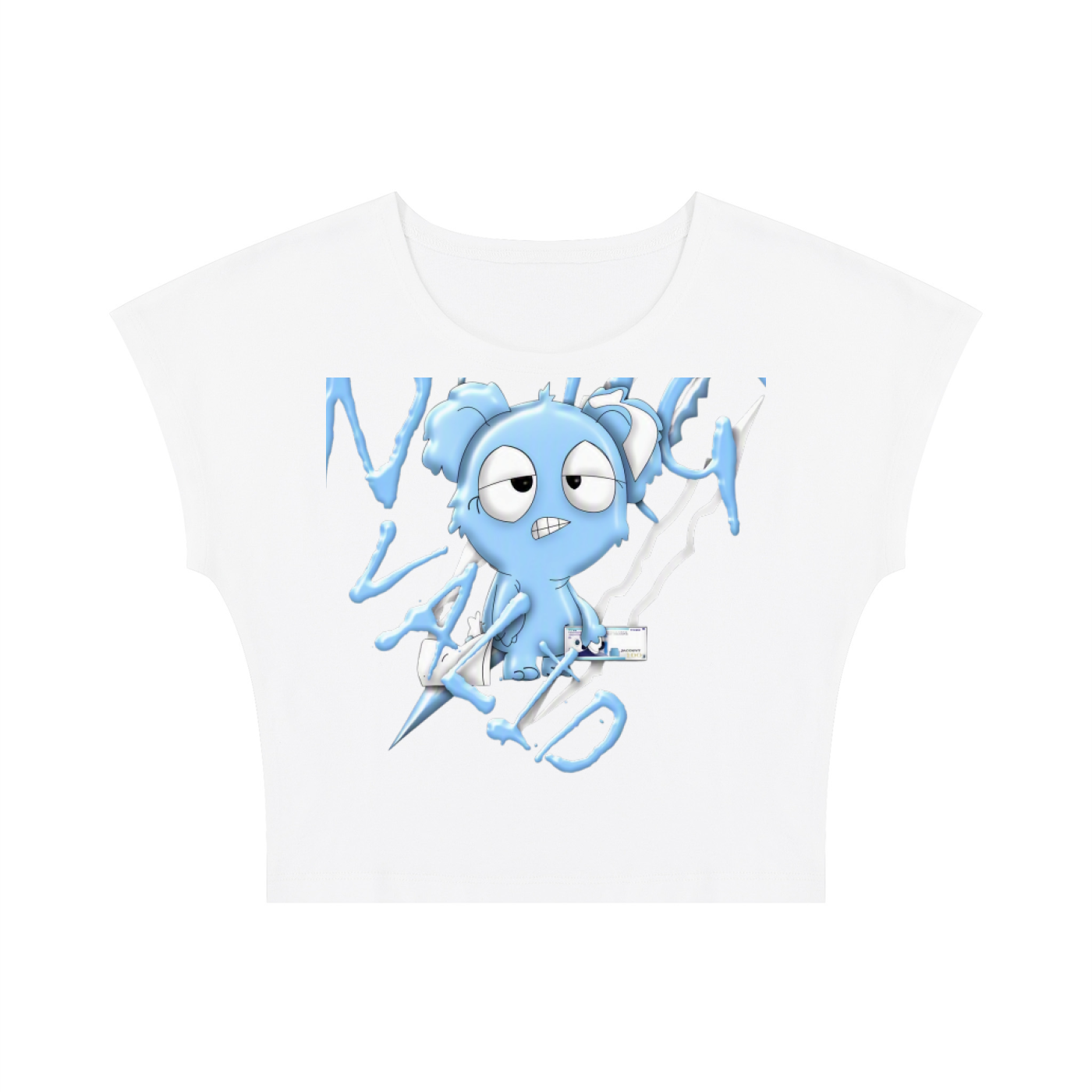Loopy Lavi Women's Slim Crop T-Shirt