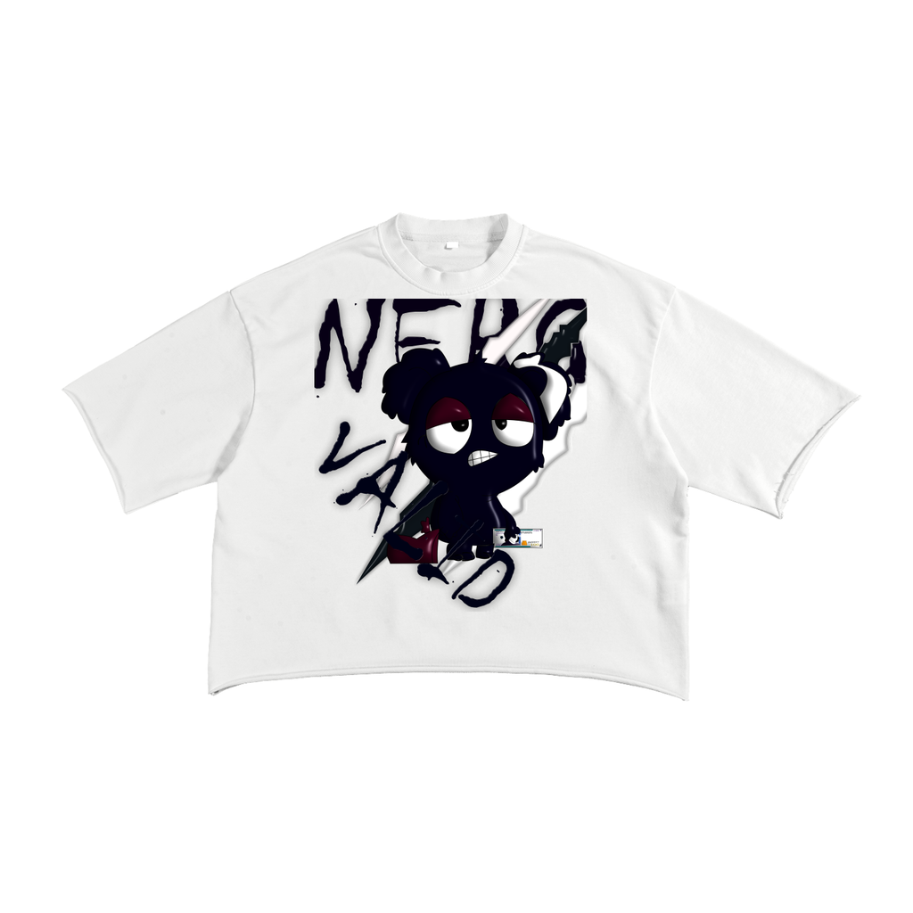 French Terry Raw Edge T-Shirt