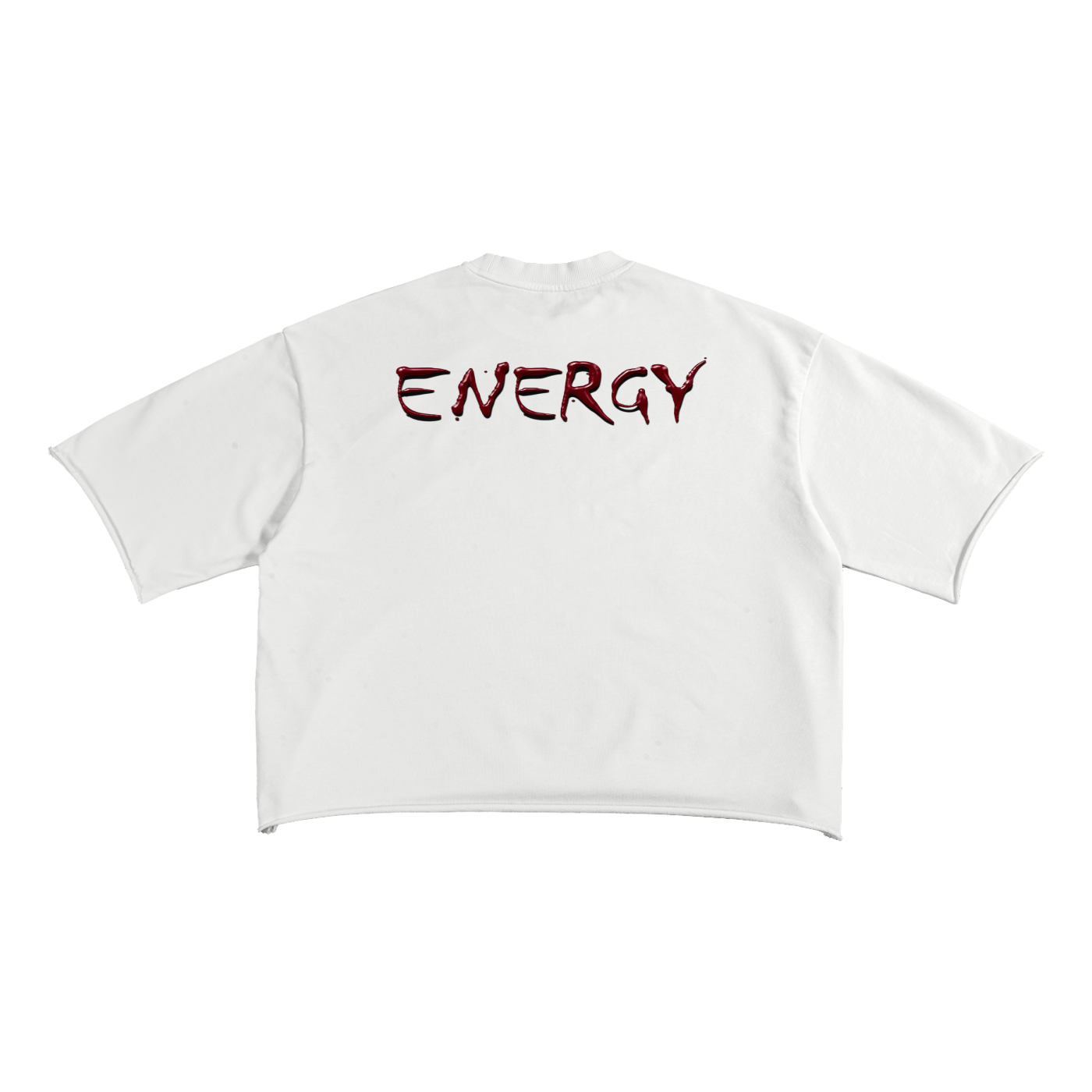 French Terry Raw Edge T-Shirt