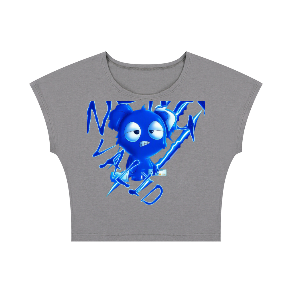 Loopy Lavi Women's Slim Crop T-Shirt