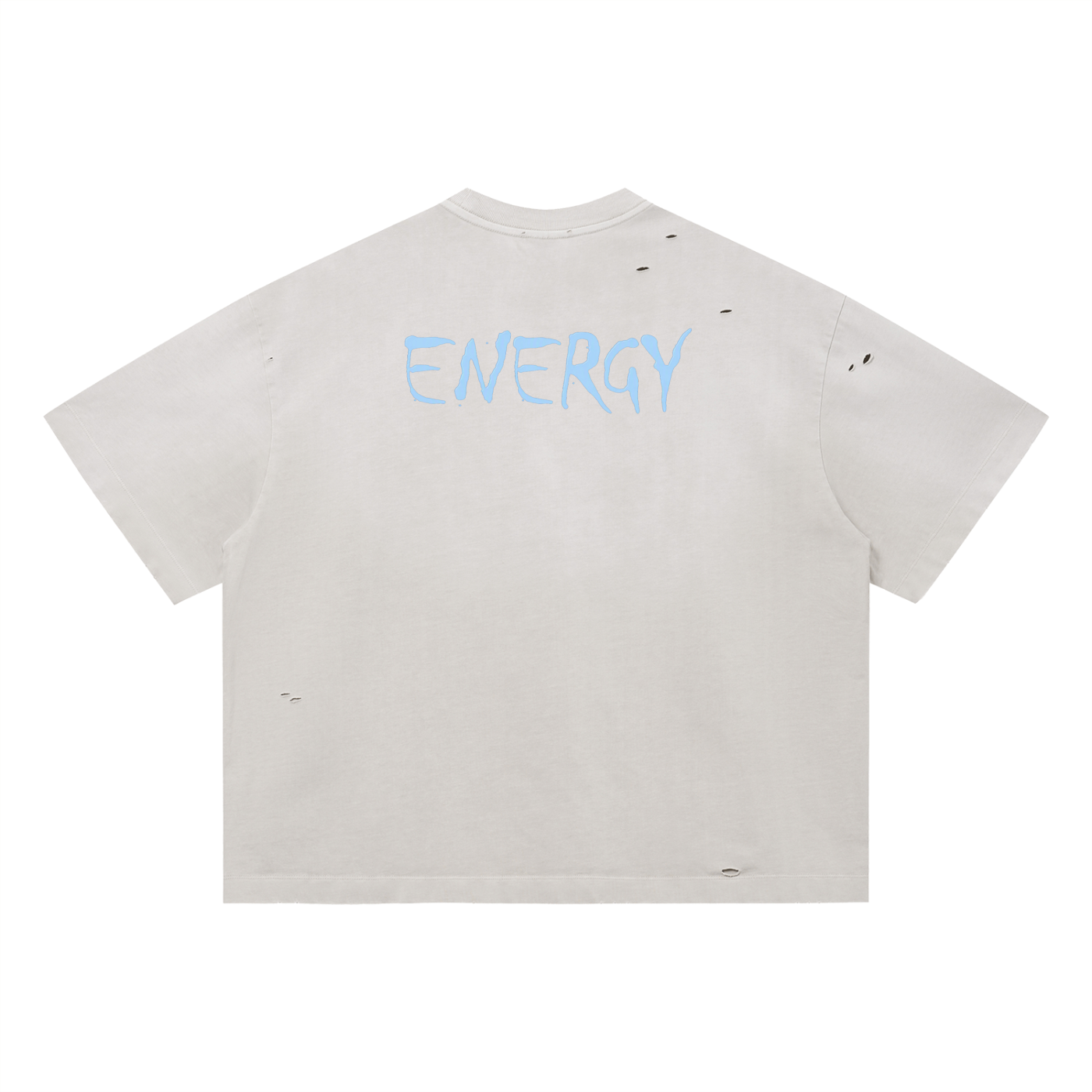 Loopy Lavi Vintage Washed Distressed Boxy Oversized T-Shirt