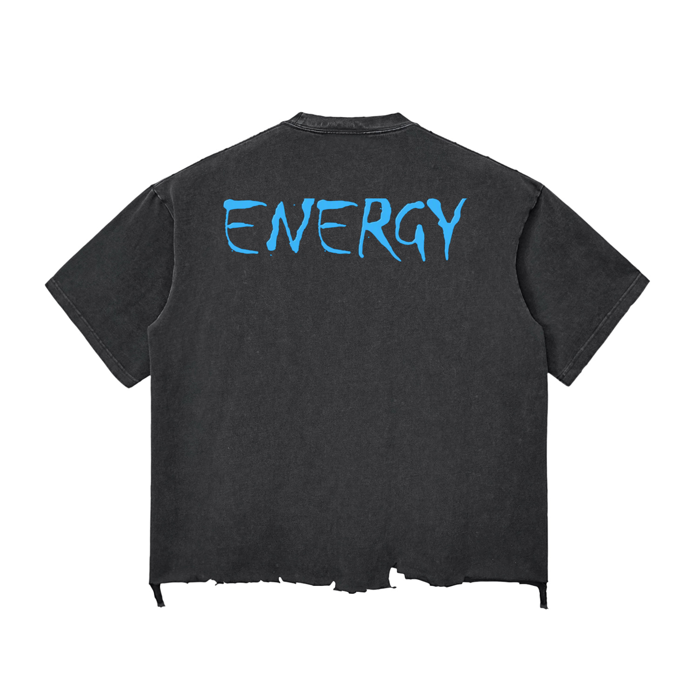 Loopy lavi snow Wash Raw-Hem Boxy T-shirt