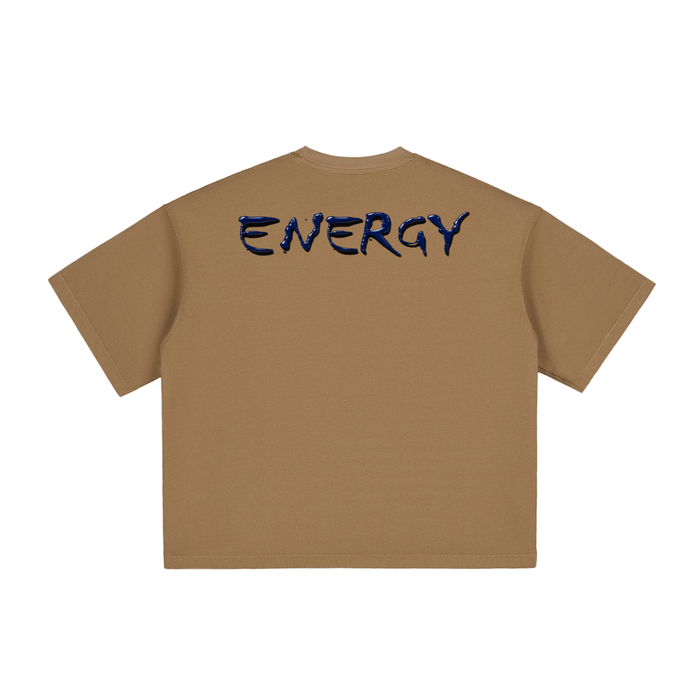 Navy “collection” Vintage Washed Boxy T-Shirt