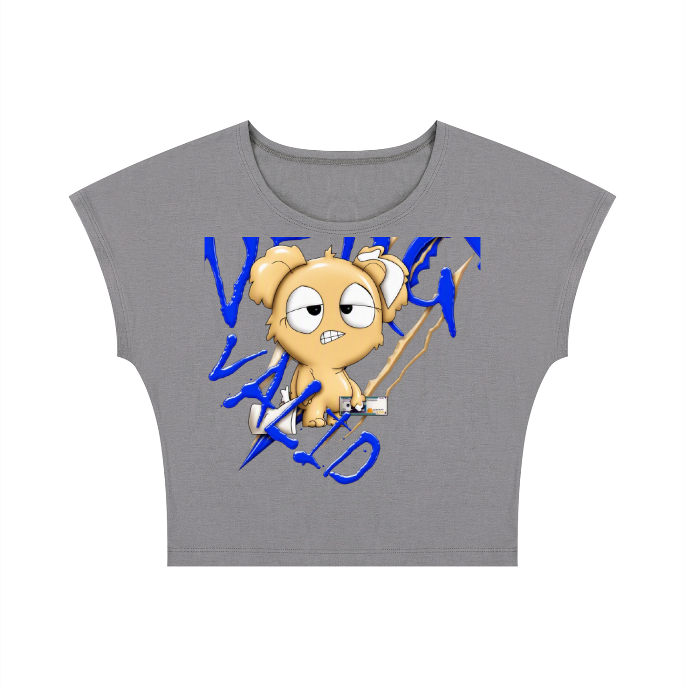 Loopy Lavi Women's Slim Crop T-Shirt