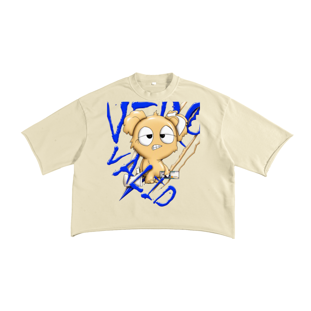 French Terry Raw Edge T-Shirt
