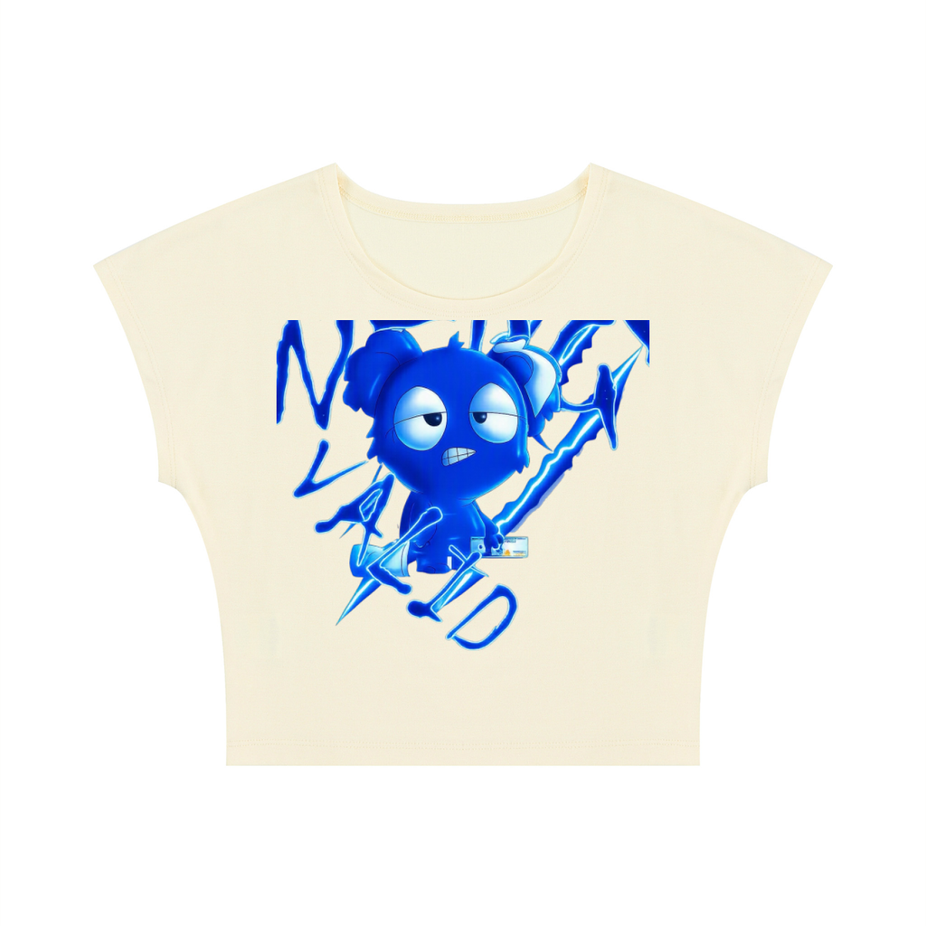 Loopy Lavi Women's Slim Crop T-Shirt