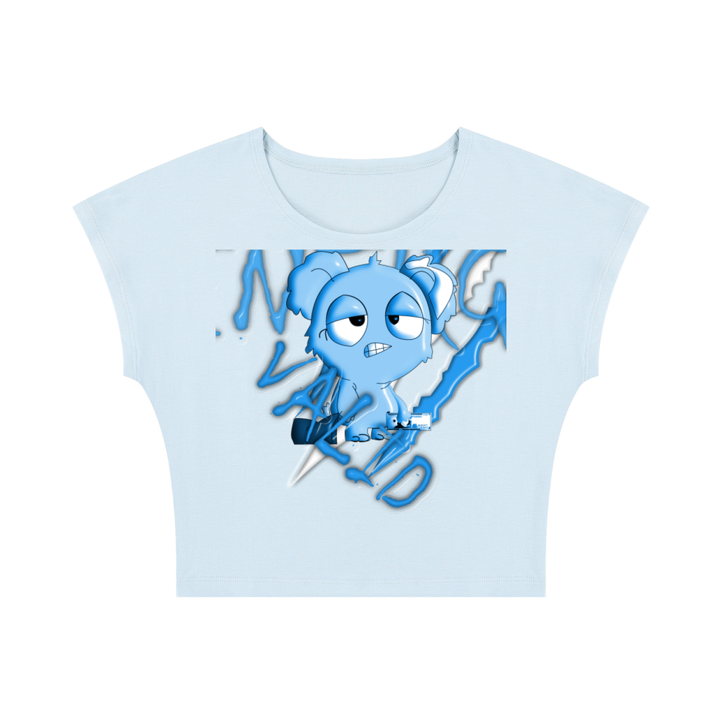 Loopy Lavi Women's Slim Crop T-Shirt