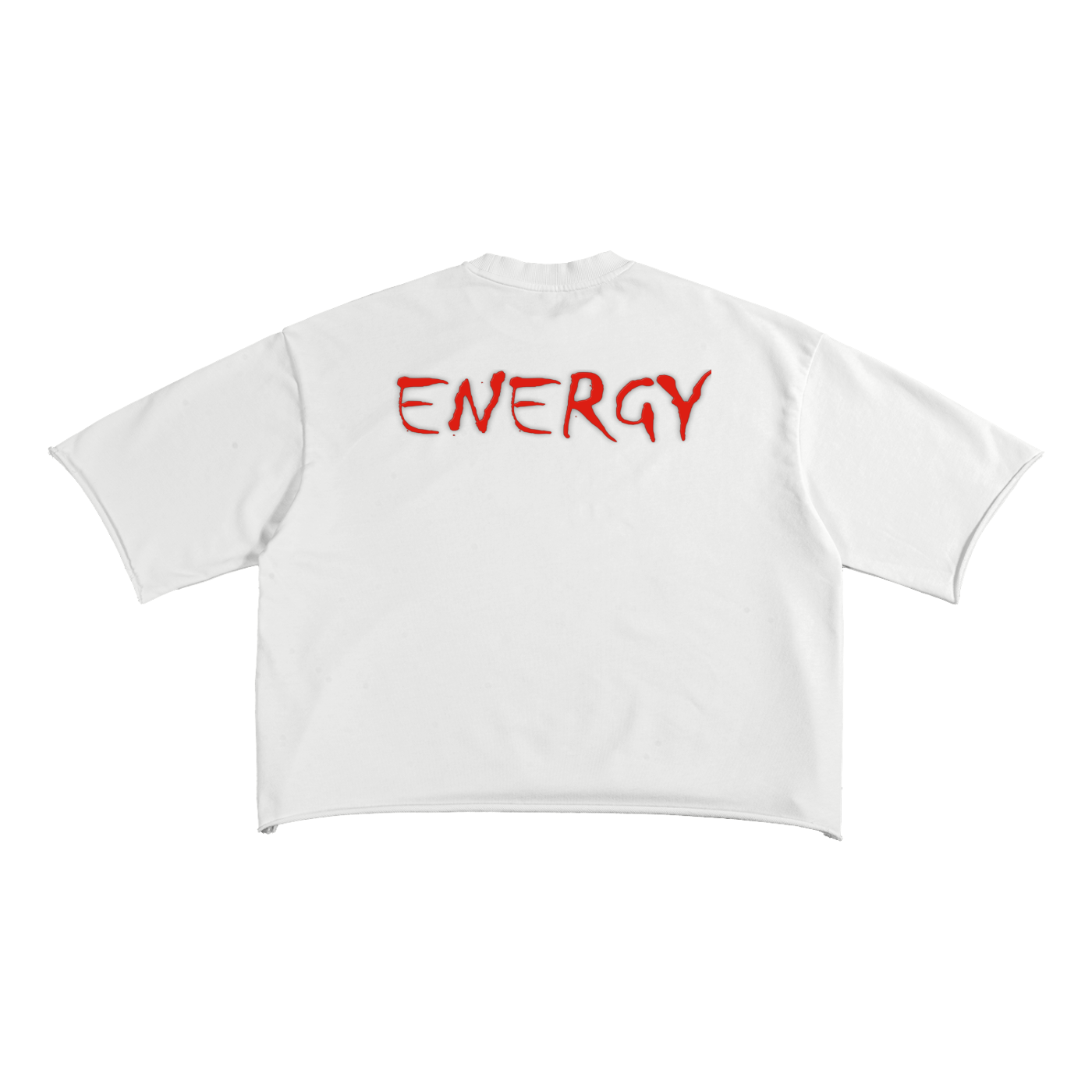 French Terry Raw Edge T-Shirt