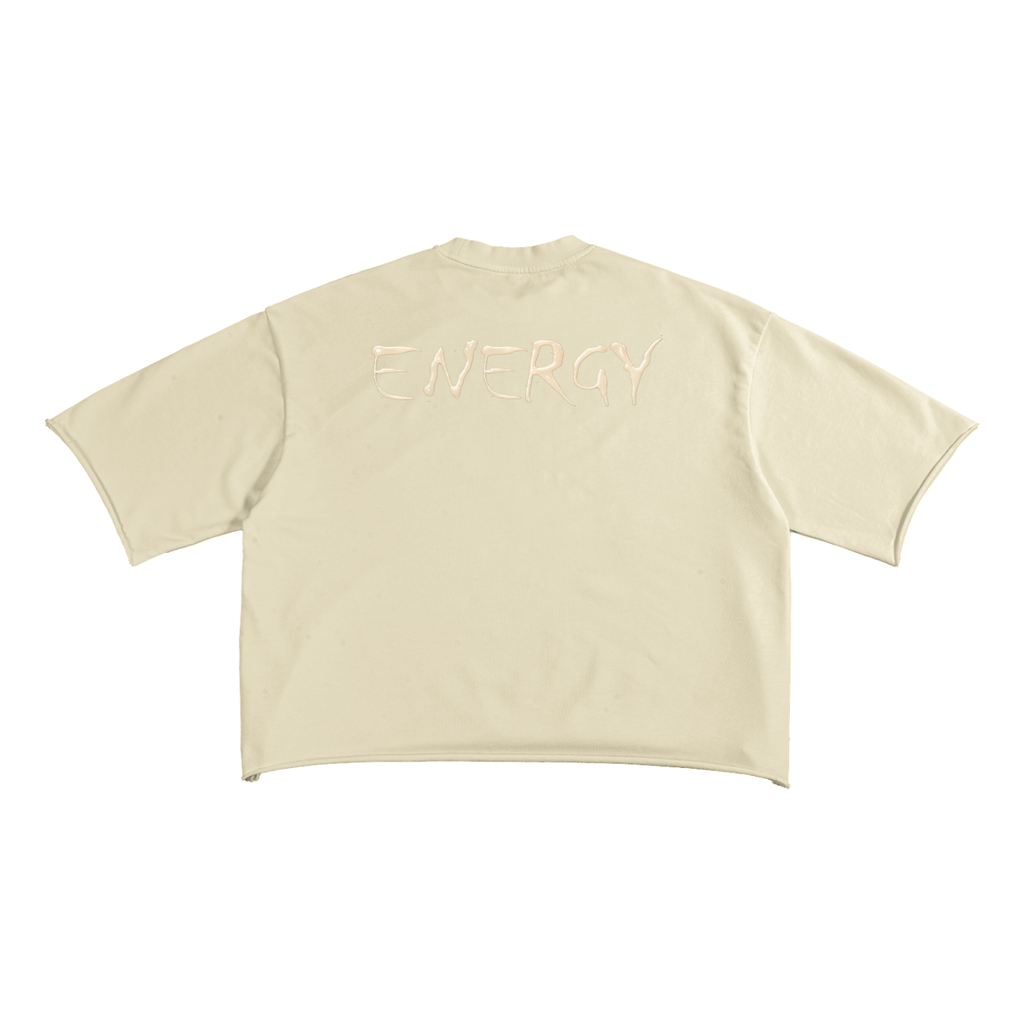 French Terry Raw Edge T-Shirt