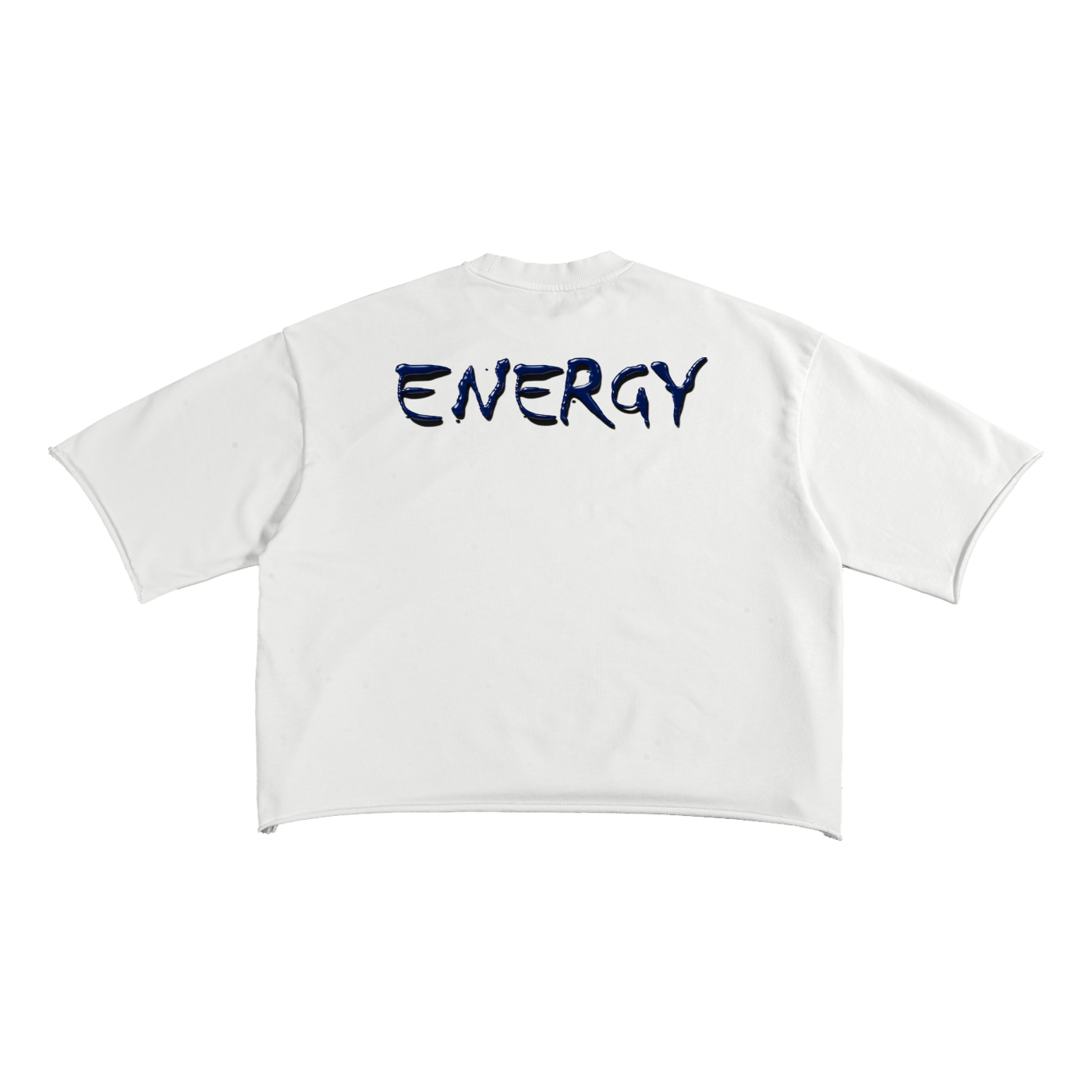 French Terry Raw Edge T-Shirt