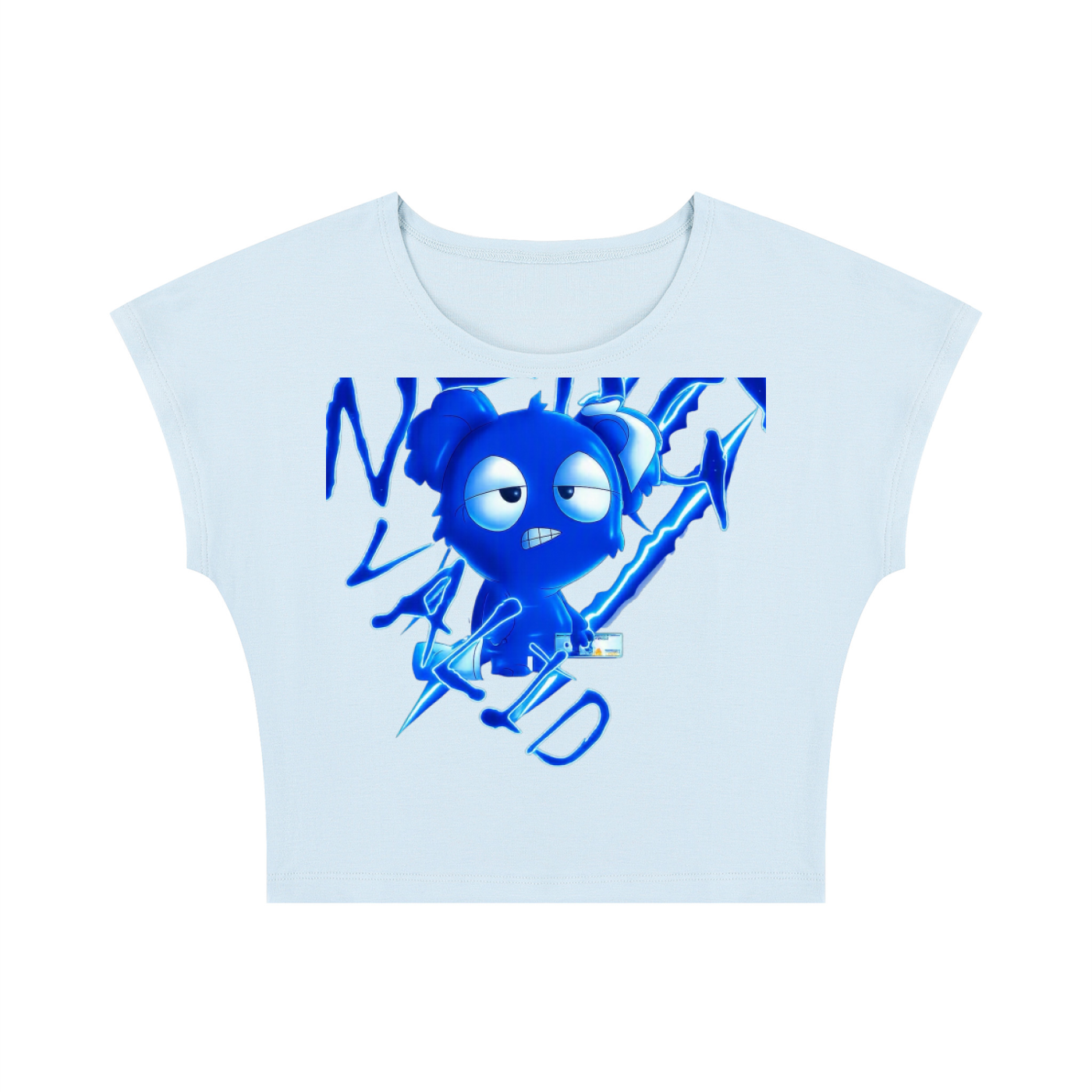 Loopy Lavi Women's Slim Crop T-Shirt