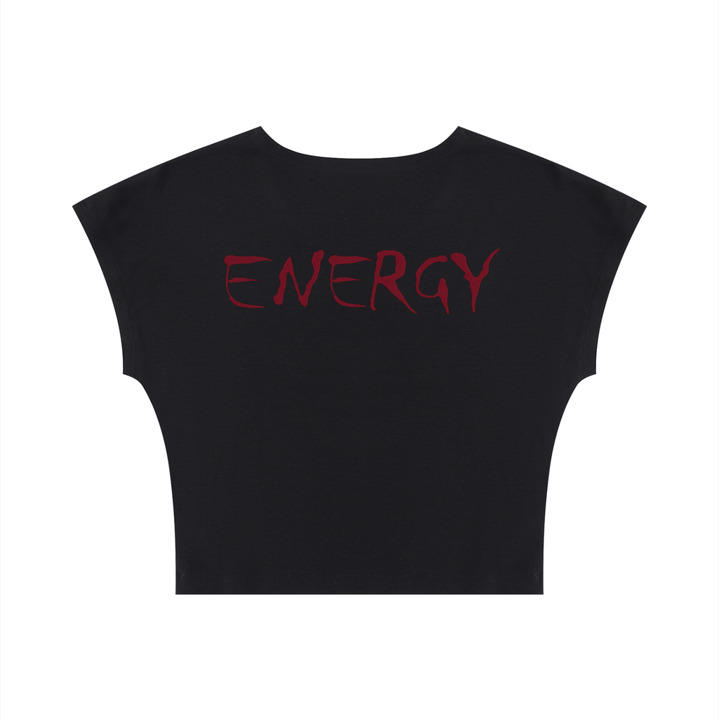 Loopy Lavi Women's Slim Crop T-Shirt