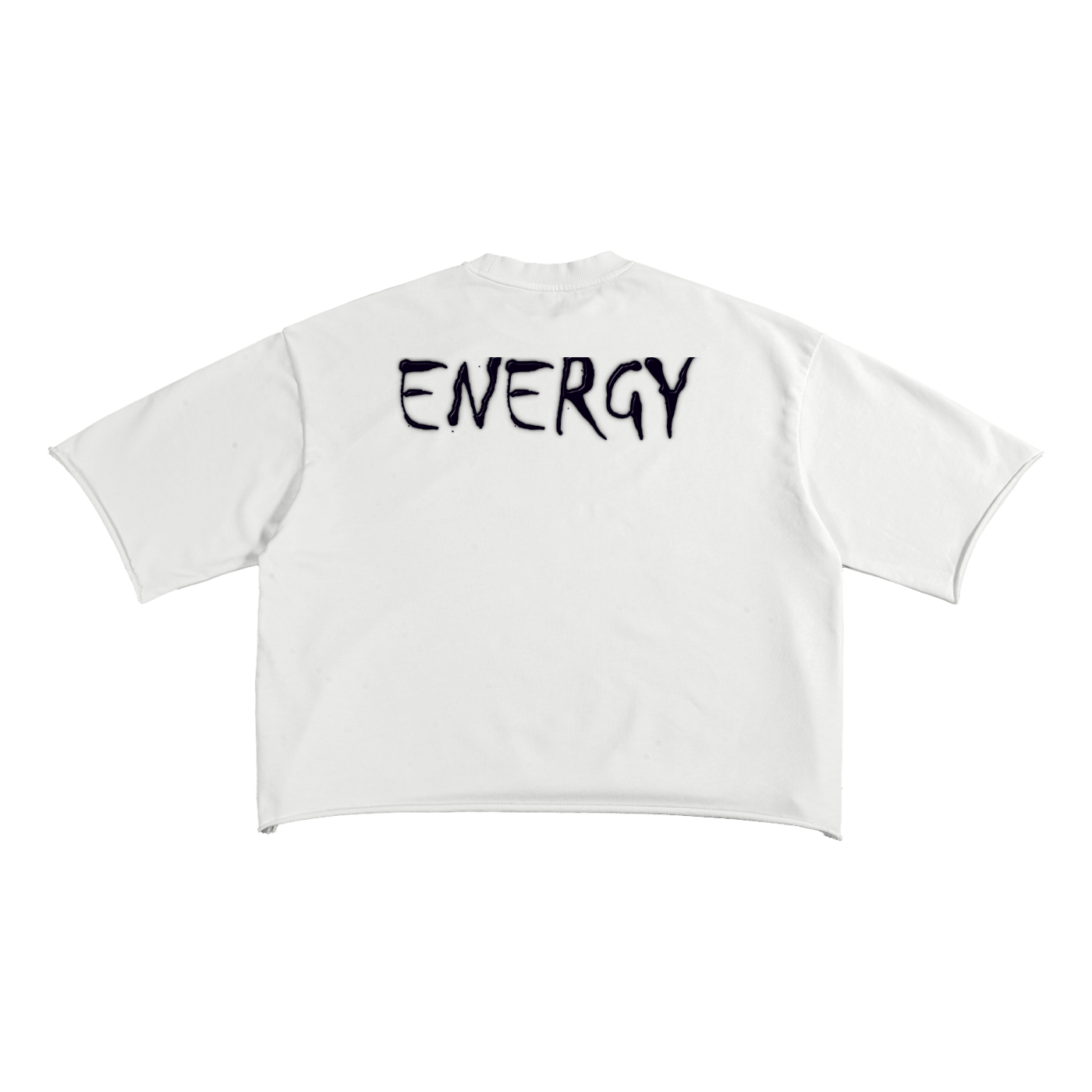 French Terry Raw Edge T-Shirt