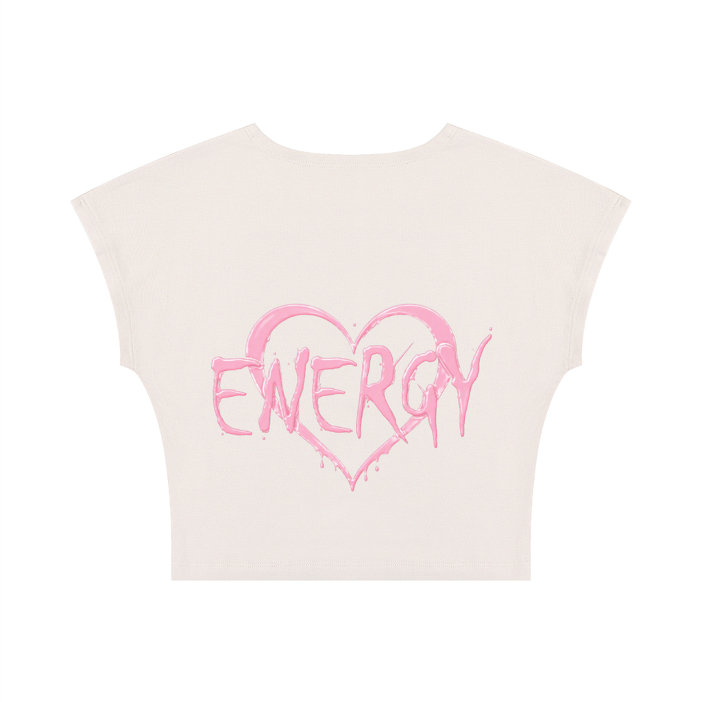 Loopy Lavi Women's Slim Crop T-Shirt